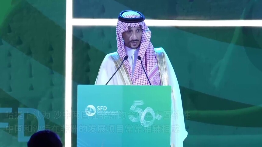 沙特发展基金主席艾哈迈德·哈提卜：中沙合作优势互补助力全球发展新篇章