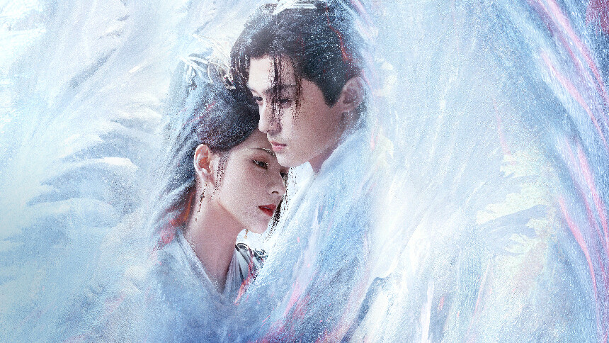 《千秋令》定档预告：张予曦佟梦实现身绝美花瓣雨，开启三世倍速恋