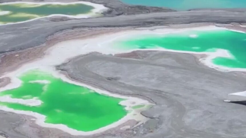 秀我中国｜大柴旦翡翠湖：高原戈壁上的调色盘