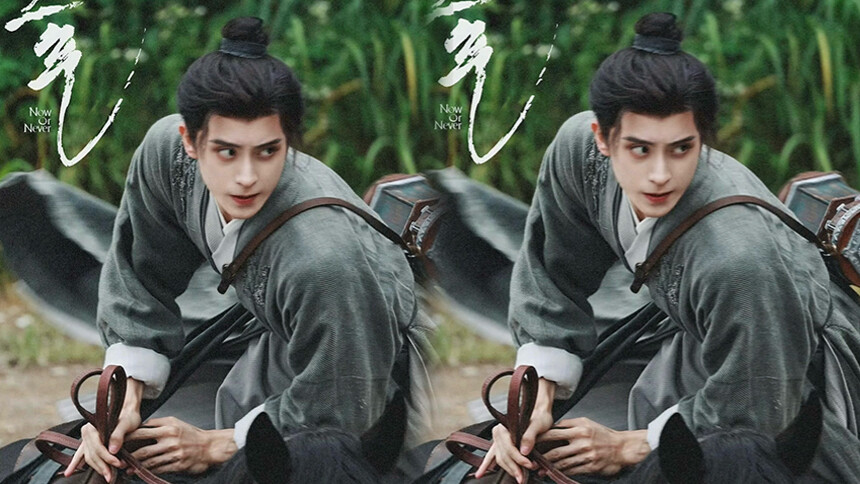 敖瑞鹏《一点浩然气》骑马路透 单手策马意气风发