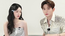 《锦月如歌》周也丞磊采访互玩表情包