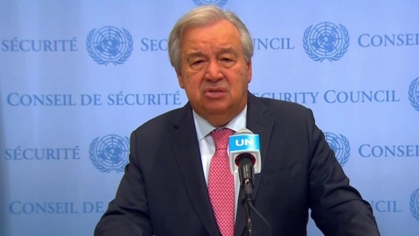 古特雷斯敦促以色列停止夺取加沙城和扩建定居点