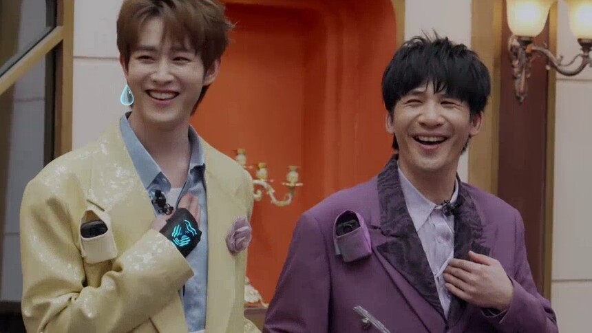 大张伟田嘉瑞爆笑热成像闯关