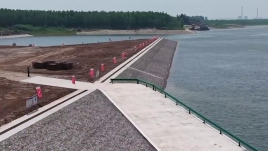 30秒看工程攻坚瞬间｜长江黄金水道最后一个主要“梗阻”正稳步打通