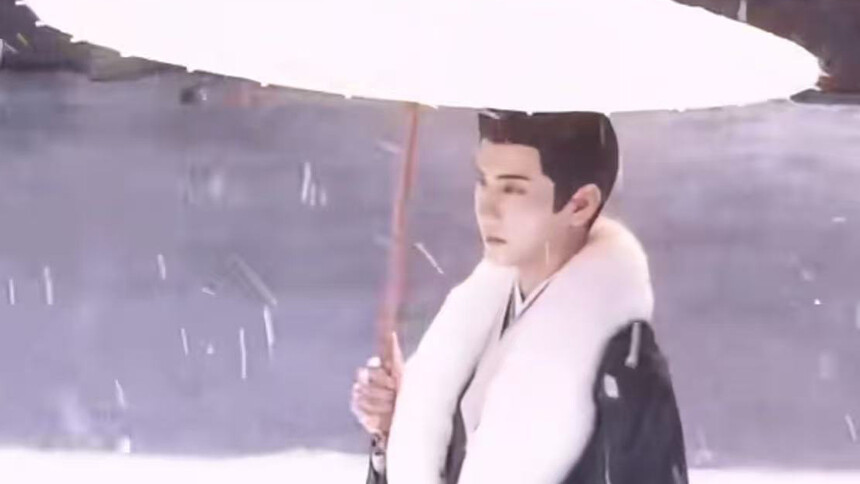 氛围感满满！陈鑫海《表妹万福》雪中撑伞路透释出