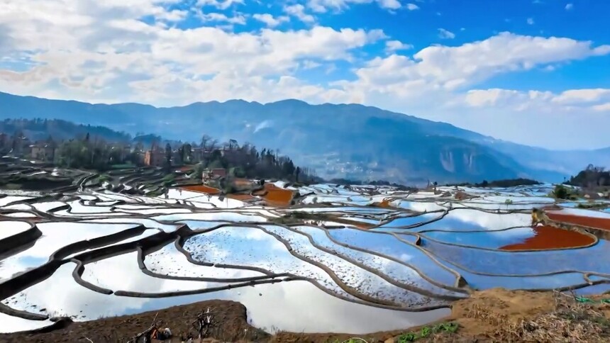 洋洋大观 | “山”“水”相逢——哈尼梯田与拉沃梯田的“云端之约”