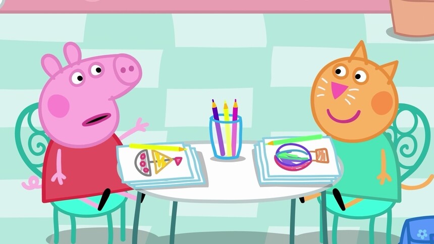 【小猪佩奇彩蛋】佩奇跟风点“老样子”套餐，猫先生定制她的专属