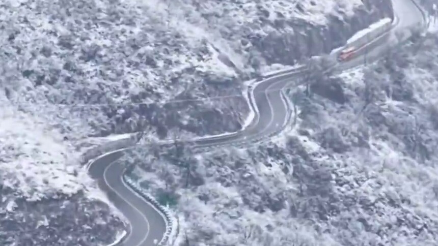 北京立冬迎来降雪