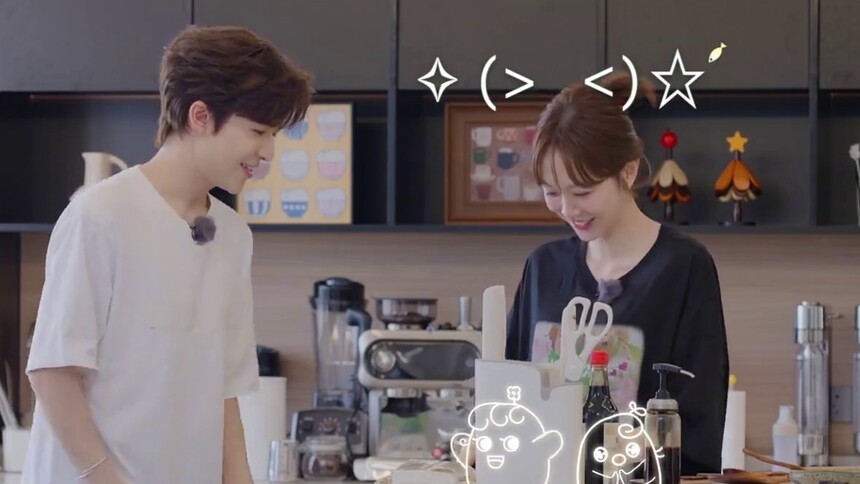 派派送上神秘礼物 让姜妍爱不释手