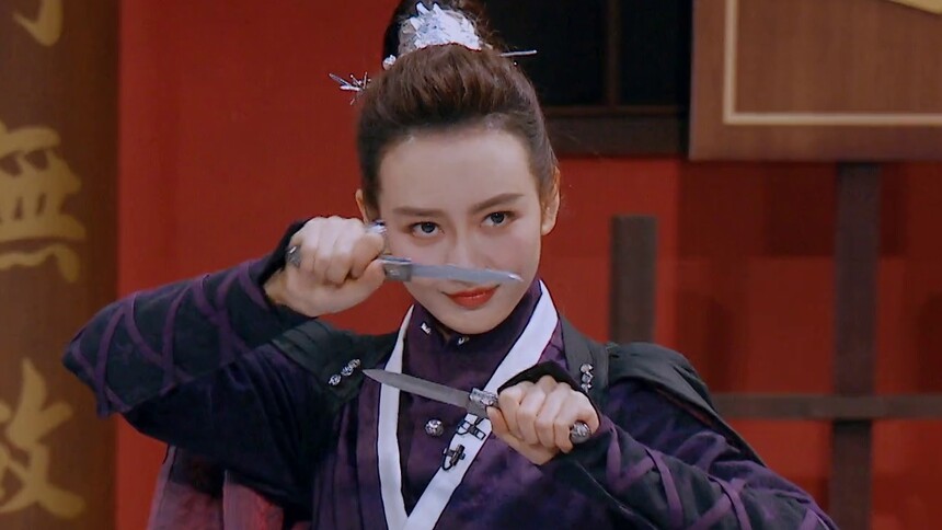 王鸥飒爽演绎镖局“第一刀”，杨蓉快板式自我介绍引爆笑！