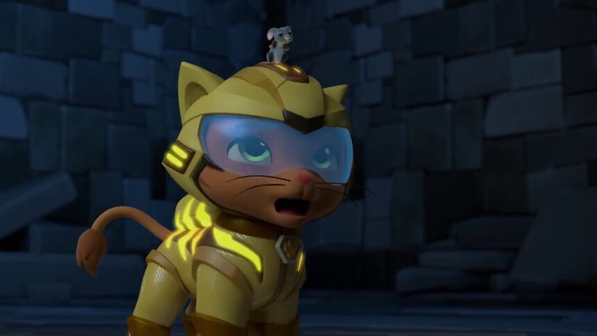 害怕老鼠的猫！里奥与老鼠“亲密”接触 意外触发陷阱机关