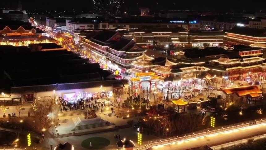 千年古镇杨柳青的跨年奇旅