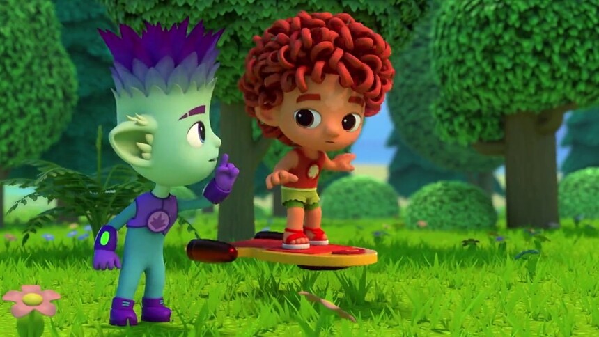 发现迷路的小兔子 巴克斯考特配合出现“乌龙