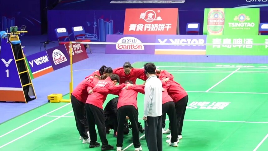 2026亚洲羽毛球团体锦标赛：中国女团获得亚军