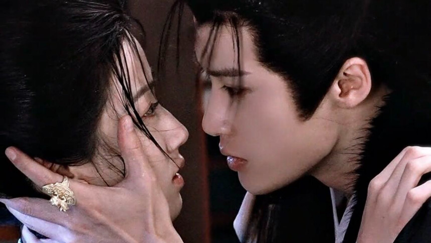 《何不同舟渡》情人节放送：超绝氛围感！檀健次卢昱晓顶级拉扯