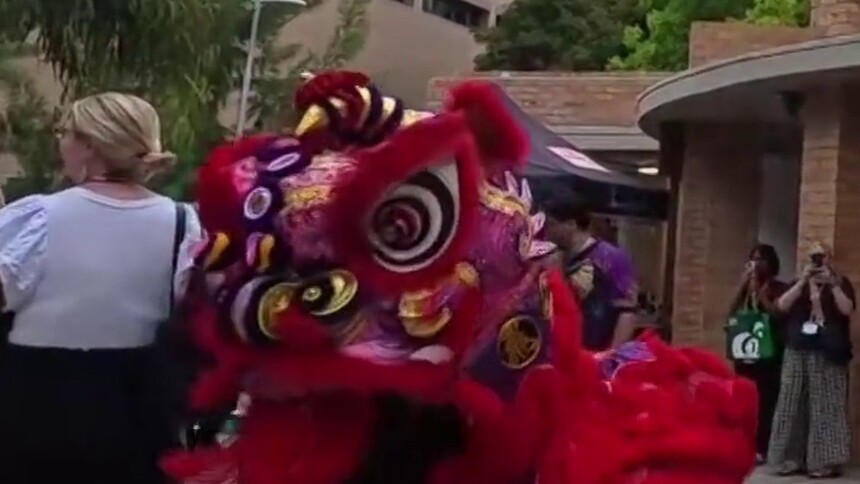 澳大利亚墨尔本举行春节庆祝活动