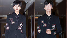 TFBOYS王俊凯时尚首秀超帅气！