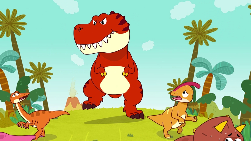 小时候动画片恐龙图片