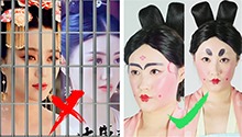 真实的唐朝仕女化妆术
