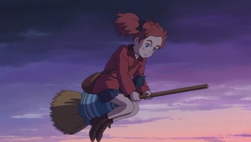 《玛丽与魔女之花》片段:玛丽坠落魔法小岛-电