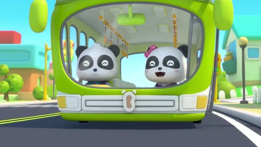 宝宝巴士启蒙音乐剧之汽车家族 第12集 公共汽车司机