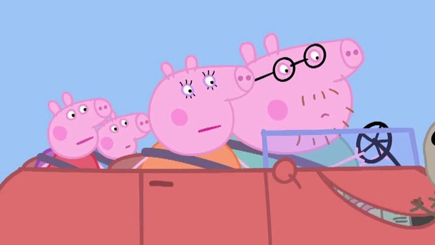 小猪佩奇第一季英文版第23集