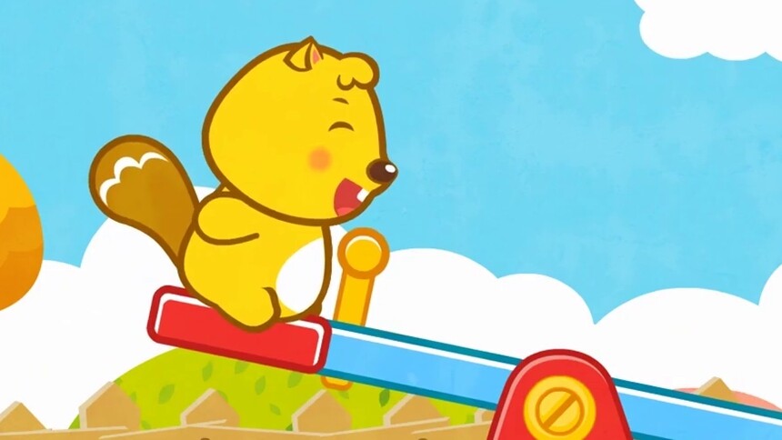 贝瓦儿歌第372集跷跷板