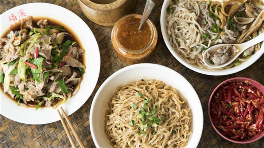 美食台福建磻溪手打面七大工序耗费四五个小时看起来简单朴实吃起来爽