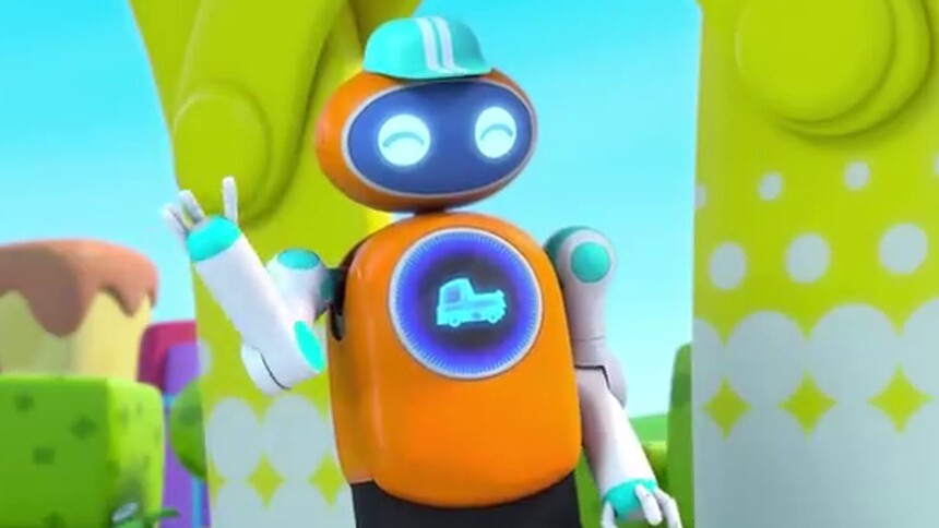 宝宝巴士启蒙音乐剧之汽车帮帮队第7集自助加油机器人