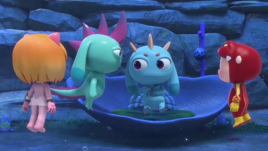 猪猪侠之深海小英雄 第三季:超人强摇身一变成为海兔王!