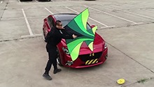 风筝线为何会对汽车造成伤害？