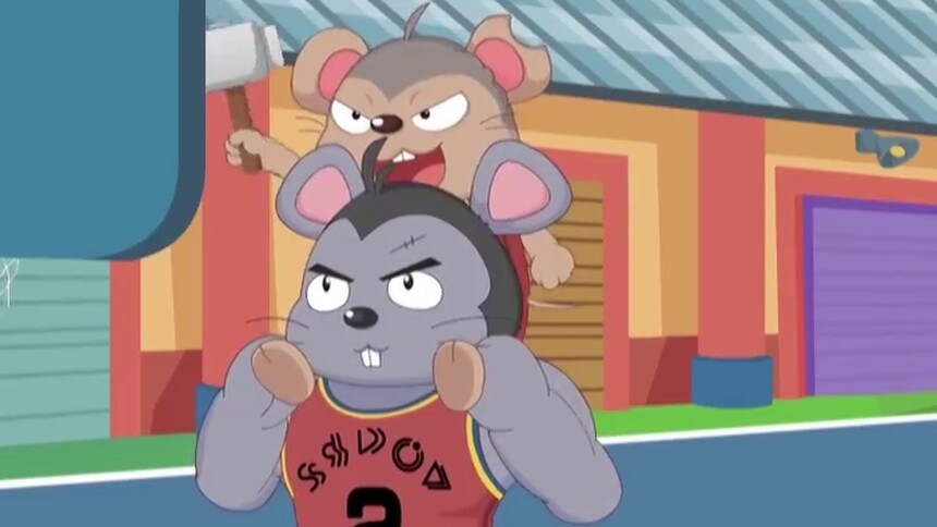 喜羊羊与灰太狼之筐出胜利:羊羊们再次被鼠小弟们挑衅 - 高清视频在线