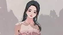赵丽颖解锁漫画版的自己