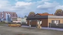 三个车飙车