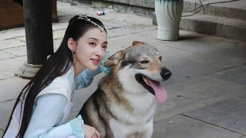 玲珑狼心-独家花絮:玲珑被亲了一口!