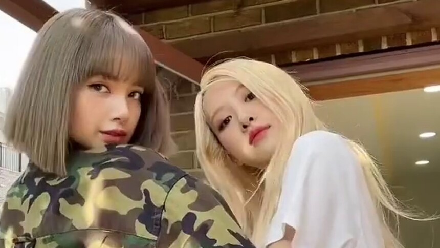 blackpinklisaroselalisa竖屏舞蹈挑战