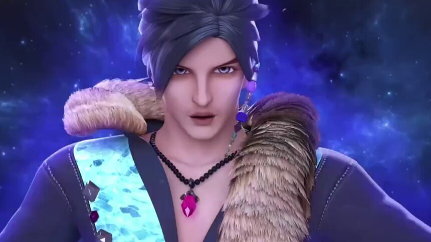 大石头放手一搏使用元神之力对抗女王