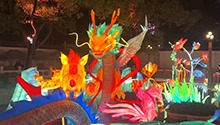 中国各地新年氛围渐浓 假日市场供应丰富