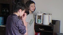 陈妍希精致制作咖啡