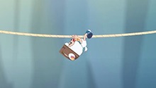逃出矿区