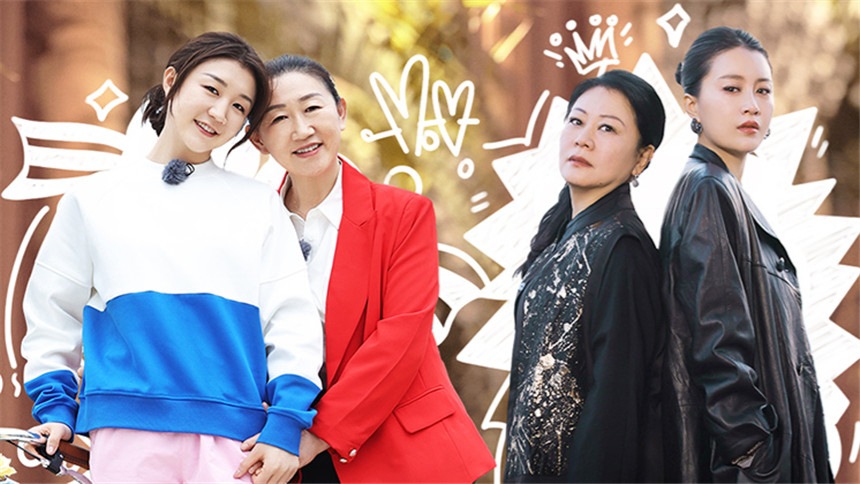 加更版：四对母女复刻童年照