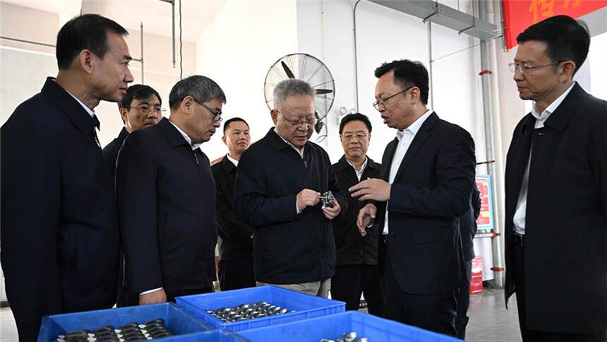 沈晓明调研永州市经济社会发展情况