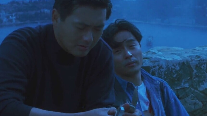 《纵横四海》“花开自有时”正片片段 周润发张国荣对爱的两种解法