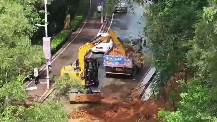 广东阳春灾后复工复产稳步推进