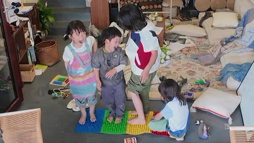 爸爸当家5 加更版第6期：庆庆闻闻三三力安指压板尖叫四重奏 乐悠法法对抗路升级