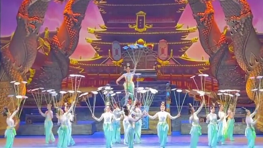 杂技剧《唐古百戏》登陆香港开启粤港澳大湾区巡演