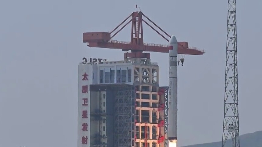 一箭7星 长征六号丙遥一运载火箭发射成功