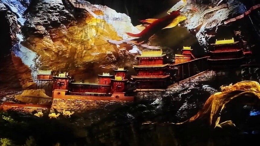 《何以悬空寺》爆火 千年古寺被光影“唤醒”